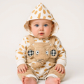 Quilted Velvet Baby Romper Collection