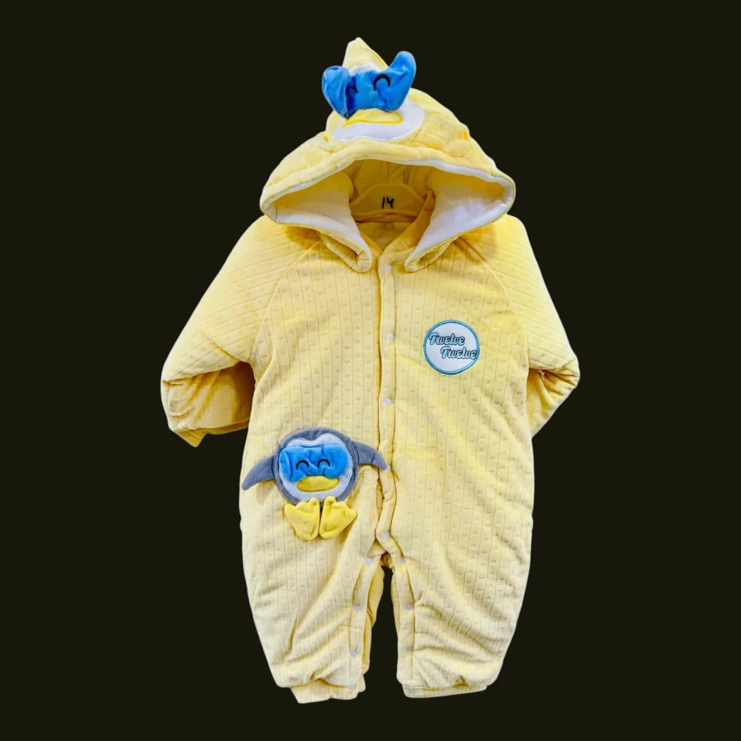 Baby Quilted Foaming Winter Rompers – Cozy & Stylish