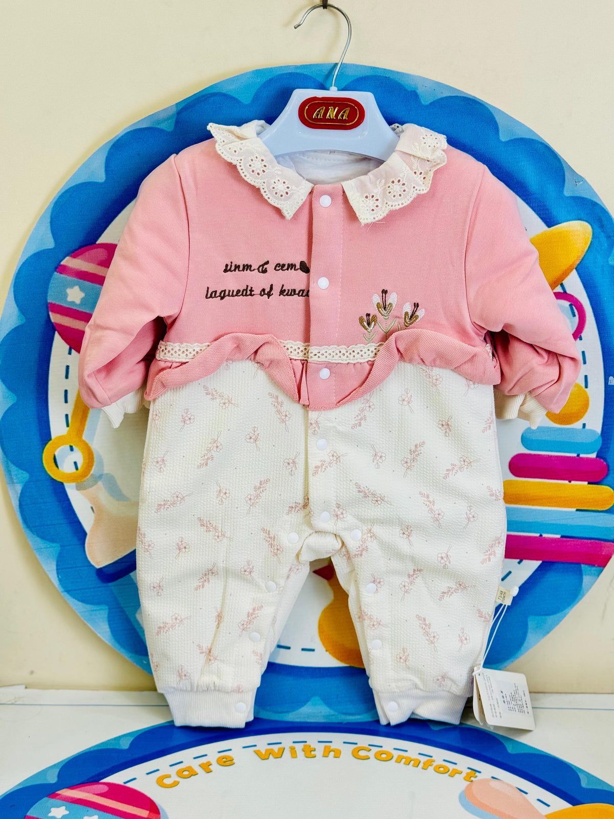 Baby Quilted Foaming Winter Rompers – Cozy & Stylish