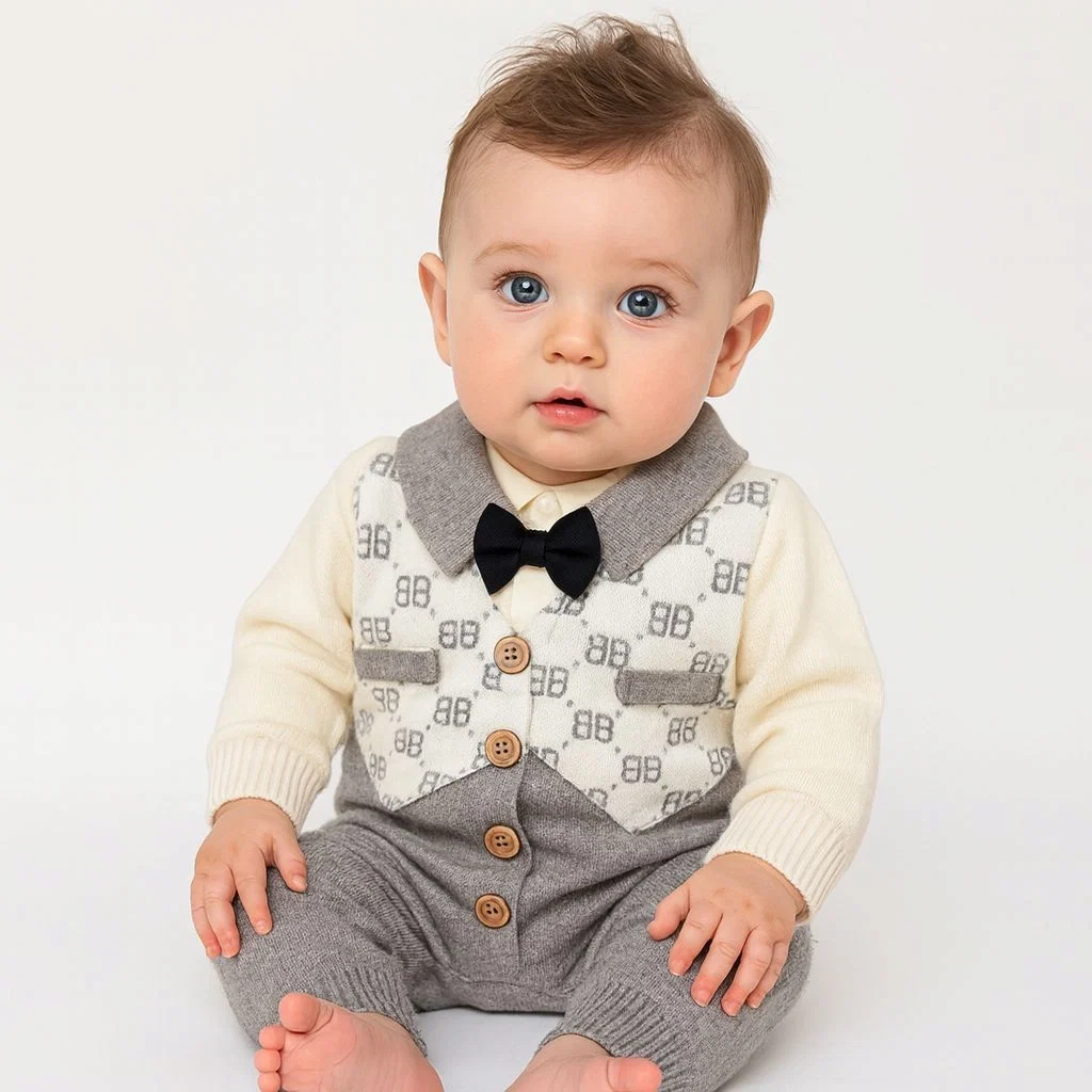 Imported Woolen Baby Rompers