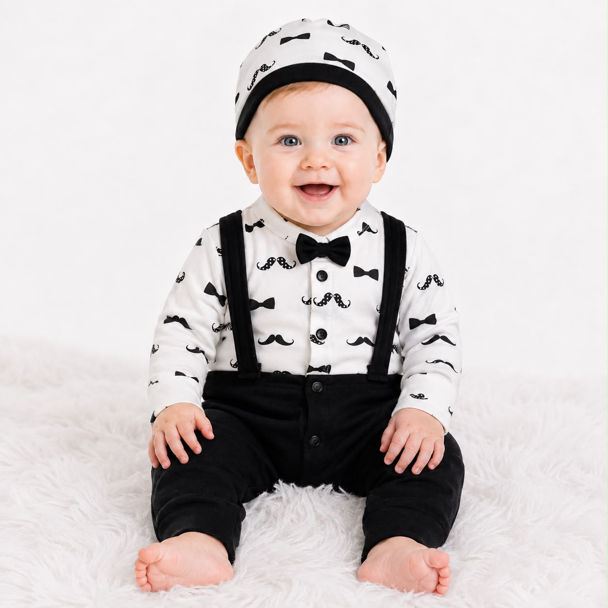 MG Premium Baby Rompers Range with cap(0-3 months)