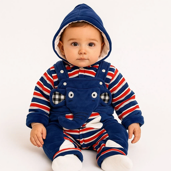 Quilted Velvet Baby Romper Collection
