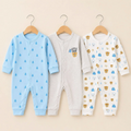 Dream Baby Pack of 3 Sleep Suit Rompers Collection SB(open feet)