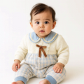 Baby Quilted Foaming Winter Rompers – Cozy & Stylish