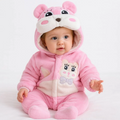 Baby Quilted Foaming Winter Rompers – Cozy & Stylish