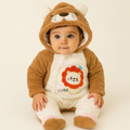 Baby Quilted Fur Winter Rompers – Cozy & Stylish