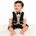 Baby Fit Rompers Range Tuxedo(BRN)