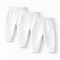 Pack of 3 white trousers