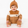 Imported Woolen Baby Rompers With Cap
