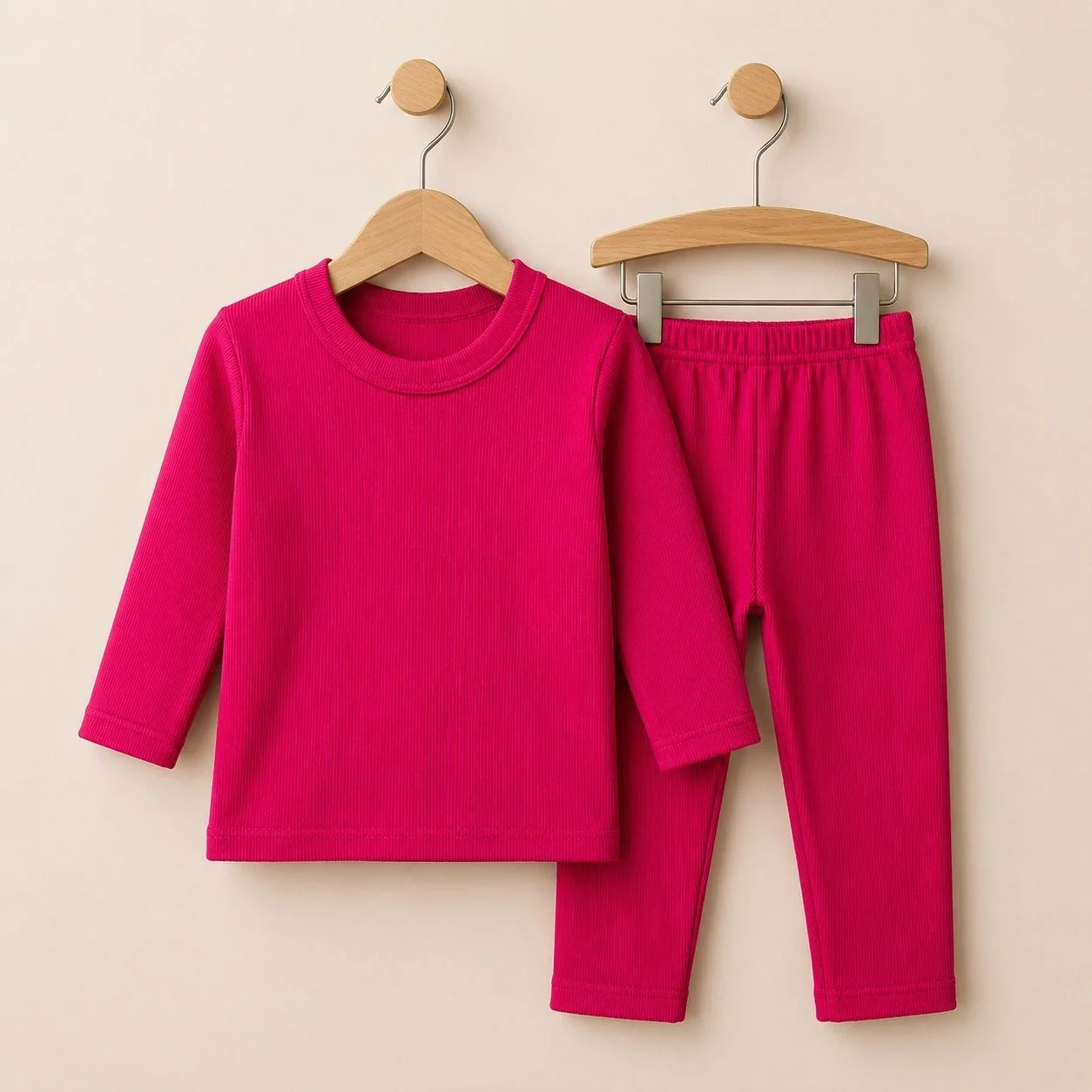 Baby Winter Thermal Suits – Shoking Pink