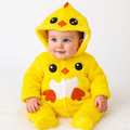 Baby Quilted Fur Winter Rompers – Cozy & Stylish D