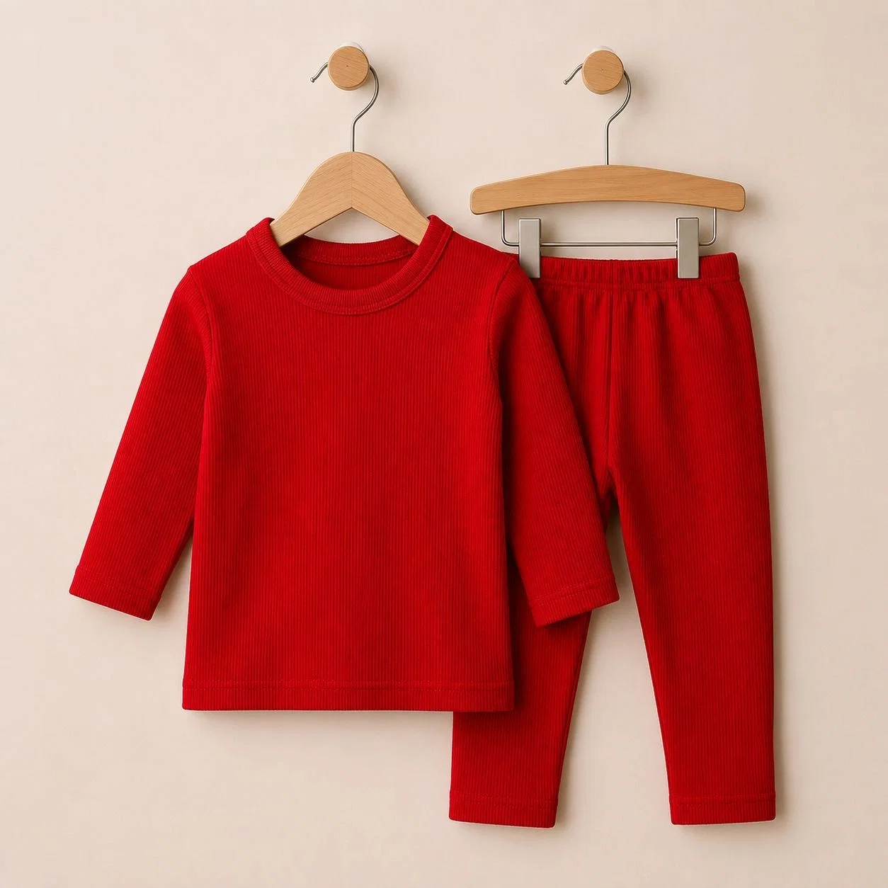 Baby Winter Thermal Suits – Red