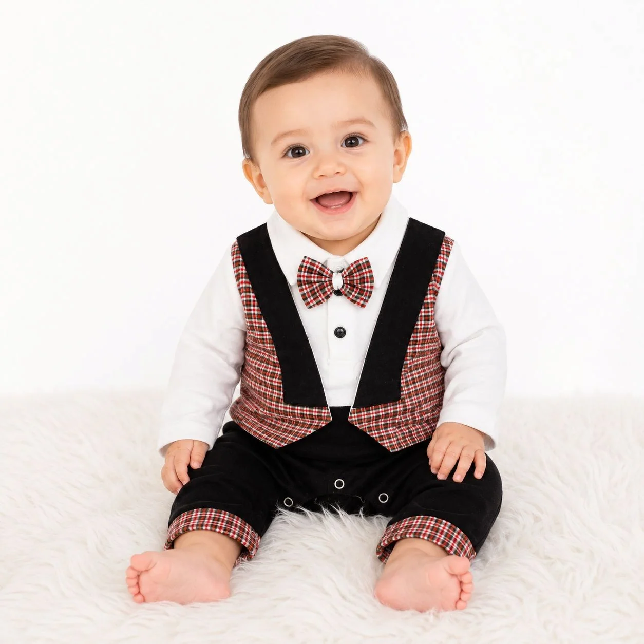 MG Premium Baby Tux Rompers Range