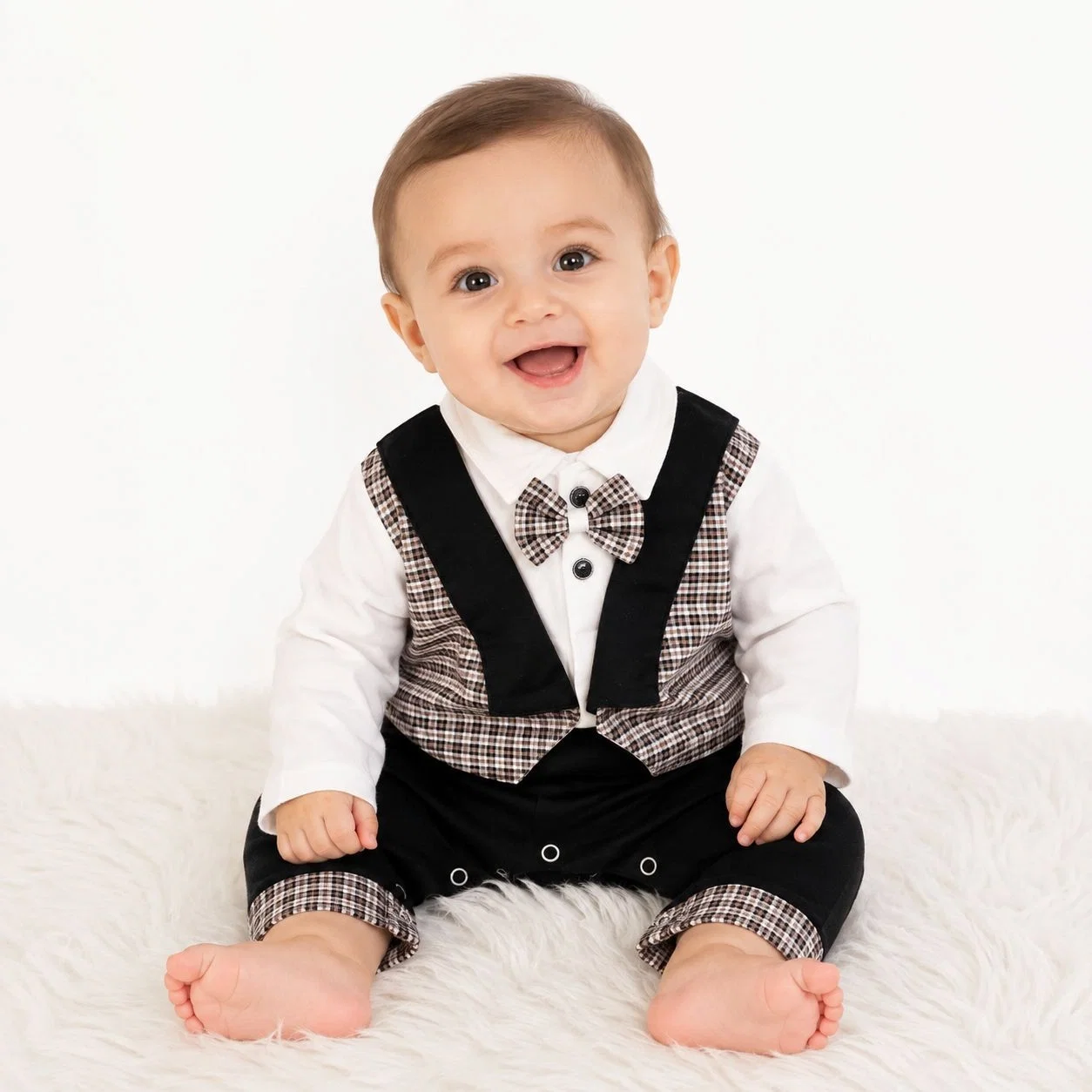 MG Premium Baby Tux Rompers Range