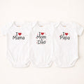 Baby Bodysuits Collection – Set of 3 (Half Sleeves)