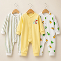 Carters Pack of 3 Sleep Suit Rompers Collection Y (Open Feet)