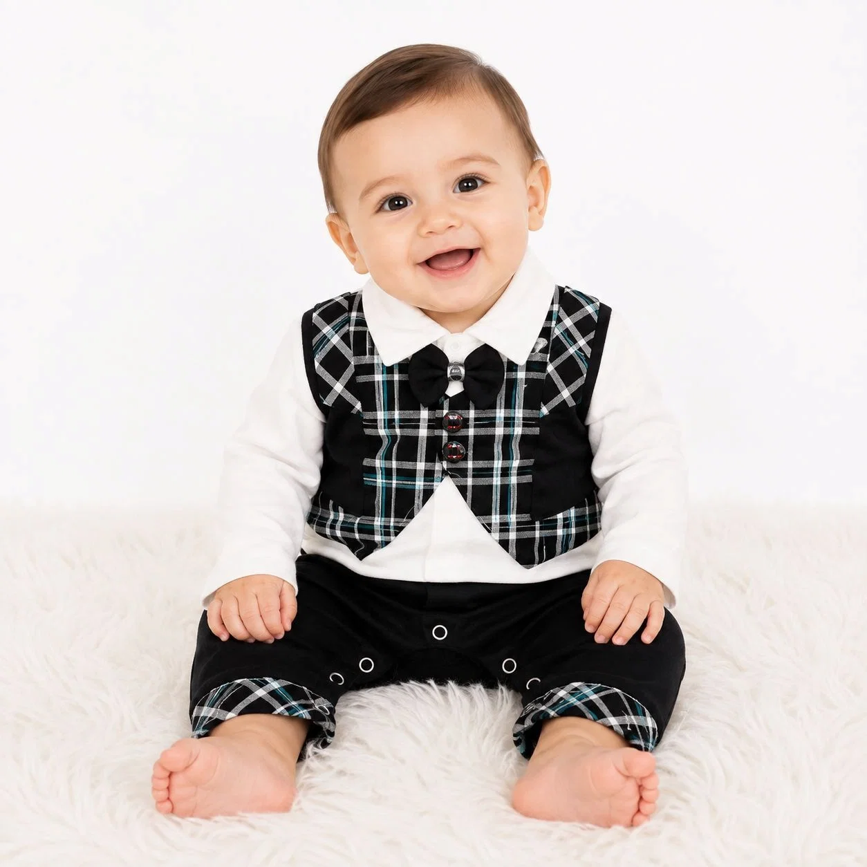MG Premium Baby Tux Rompers Range