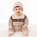Imported Woolen Baby Rompers With Cap