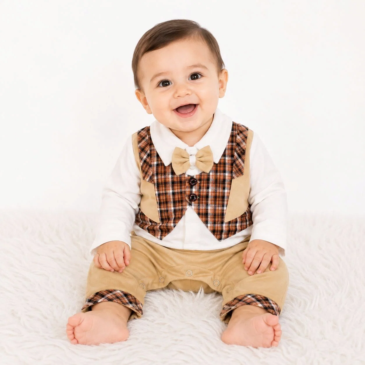MG Premium Baby Tux Rompers Range