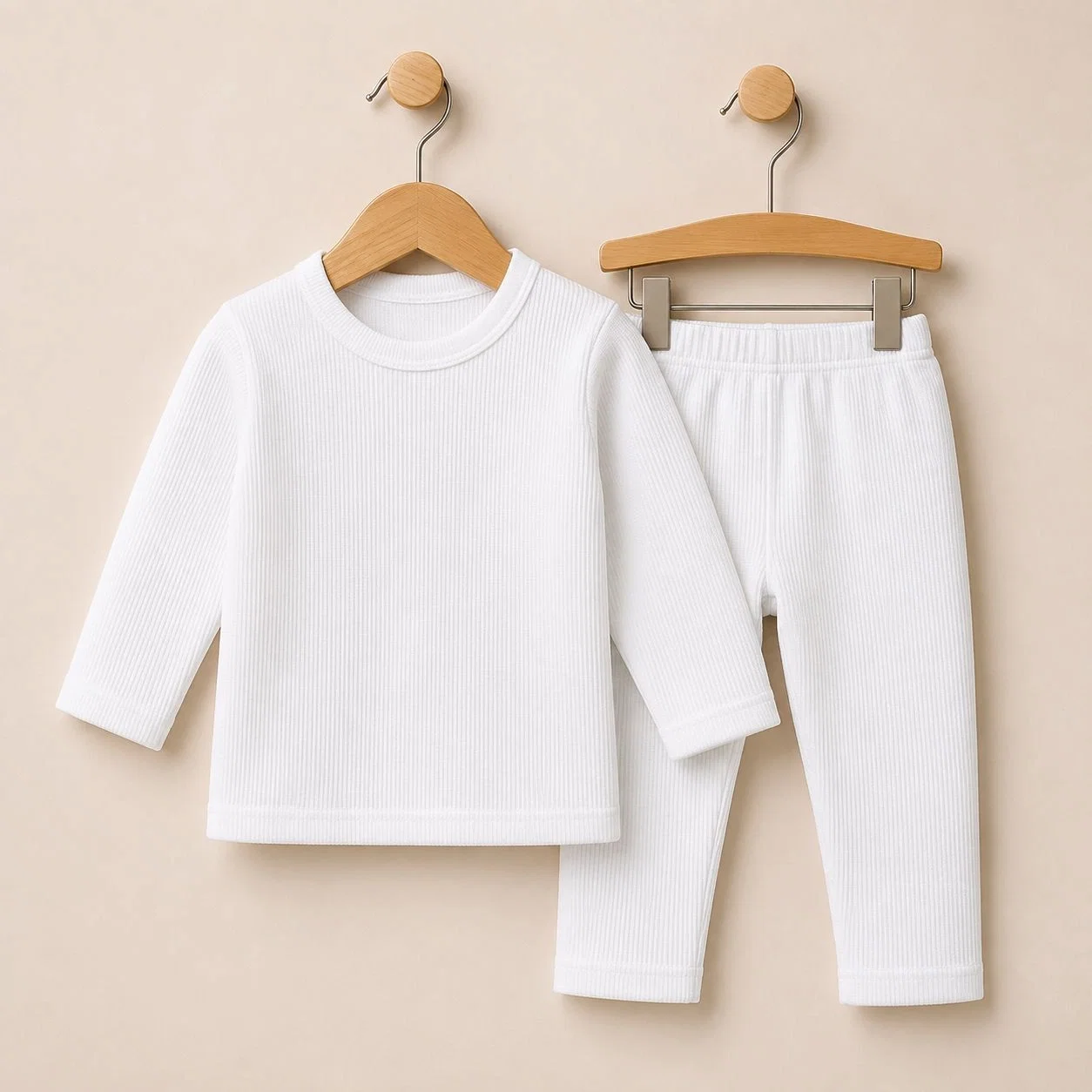 Baby Winter Thermal Suits –white