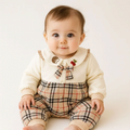 Baby Quilted Foaming Winter Rompers – Cozy & Stylish