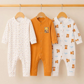 Carters Pack of 3 Sleep Suit Rompers Collection S (Open Feet)