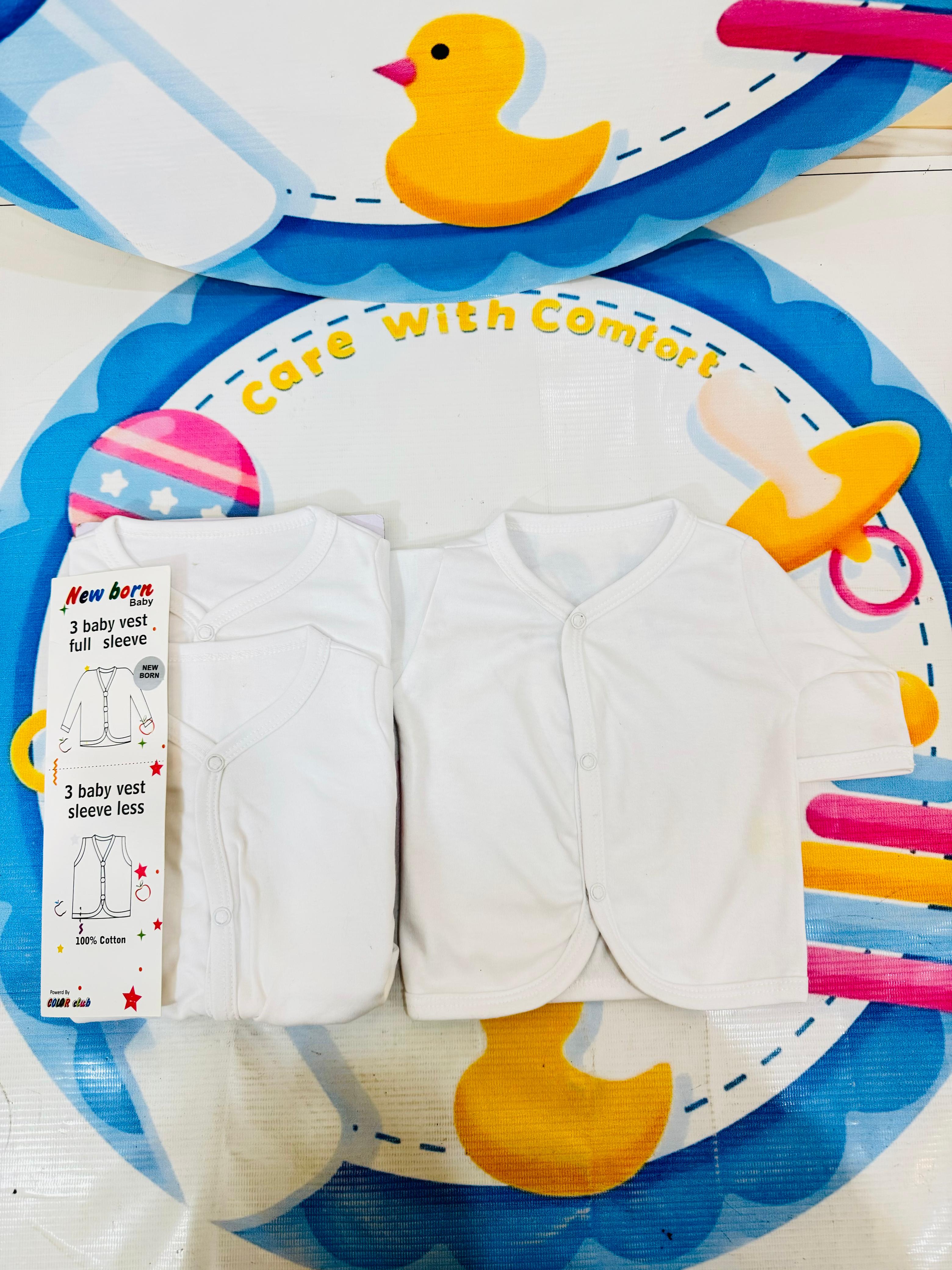 Full sleeve vests for infants